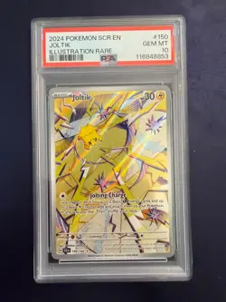 Joltik 150/142 Pokemon Stellar Crown Illustration Rare PSA 10 GEM MINT [EN] - Image 1