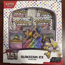 Pokemon TCG: Scarlet & Violet-151 Alakazam ex Collection Booster Box 820650855269 - Image 1