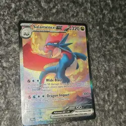 Pokemon Salamence ex Sv09 Journey Together 187/159 Special Illustration Rare Ho… - Image 1