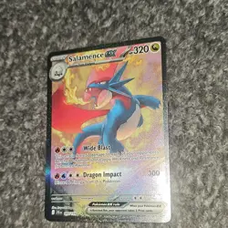 Pokemon Salamence ex Sv09 Journey Together 187/159 Special Illustration Rare Ho… - Image 2