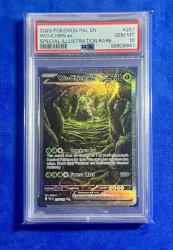 Pokemon - Paldea Evolved - Wo-Chien EX - SIR PSA10 #257 - Image 1
