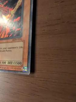 Fire Princess LON-034 Super Rare YuGiOh - Image 2