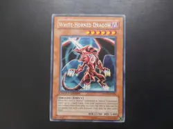 Yugioh - White Horned Dragon MDP2-EN006 Rare - Image 1
