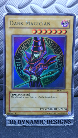 | Yugioh Dark Magician LOB-005 Ultra Rare DMG 🔥 | - Image 1