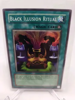 Yu-Gi-Oh Black Illusion Ritual MRL-051 Super Rare Mint BUF - Image 1