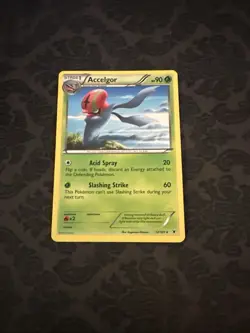 Accelgor 12/101 - Noble Victories - Rare - Pokemon Card TCG - Image 1