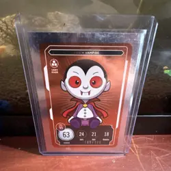 VeeFriends Very Rare Limited Edition Vibe'n Vampire Card #069/100 2021 - Image 1
