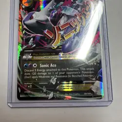 Pokemon M Latios EX 59/108 Roaring Skies Mega Full Art Ultra Rare Holo Card - Image 3