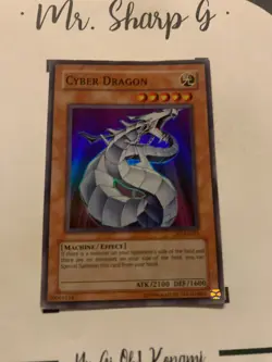 CYBER DRAGON - CRV-EN015 ENGLISH Yu-Gi-Oh! CARD GAME HOLO KONAMI TCG 2005 OCG** - Image 4