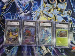 Lot Of 4 CGC Graded Pokemon Cards, Articuno, N's Zoroark, Iono's Kilowattrel - Image 1