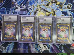 Lot Of 4 CGC Graded Pokemon Cards, Articuno, N's Zoroark, Iono's Kilowattrel - Image 2