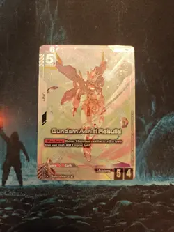 Gundam Aerial Rebuild LR+ Card Game Newtype Rising, GD01-067 - Image 1