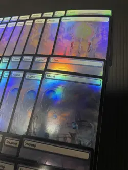 mtg phyrexia all will be one Basic land ×100 Each of 10 Full art Foil land - Image 2