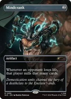 NM MTG REGULAR MINDCRANK SECRET LAIR FALLOUT RAD - Image 1