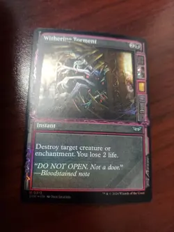 Withering Torment (Showcase) Duskmourn: House of Horror Foil - Image 1