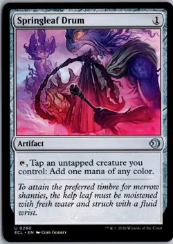 Springleaf Drum U Lorwyn Eclipsed 260 NM Magic - Image 1