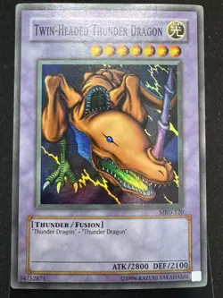 Yugioh Twin-Headed Thunder Dragon MRD-120 NM - Image 1