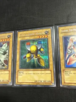 Alpha Beta Gamma Magnet Warrior Set DOR-001-003 Game Promo Set - Image 3