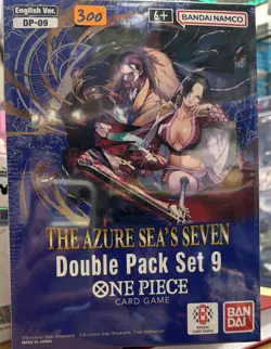 One Piece OP14 The Azure Seas Seven Double Pack Set 9 Display Box - Image 1