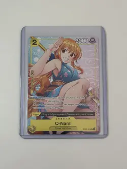 O-Nami (Welcome Pack Vol. 2) OP06-101 One Piece Promotion Cards Regular - Image 1