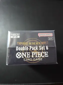 One Piece Sealed Double Pack Set Vol 6 DP-06 Emperors in the New World . NEW - Image 2