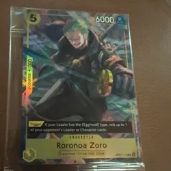 Roronoa Zoro SEALED Promo - Illustration Box Vol 3 #OP07-113 UC One Piece TCG - Image 1