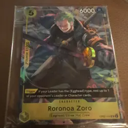 Roronoa Zoro SEALED Promo - Illustration Box Vol 3 #OP07-113 UC One Piece TCG - Image 3