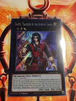 Yugioh! TCG Battles of Legend: Monstrous Revenge Dante Burning Abyss SR Lot Read - Image 1