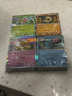 Mega Evolution Promo All 4 Cards MEP001,002,003,004 Mep Stamped Base - Image 1
