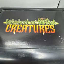 Weird n Wild Creatures Large LOT Info Cards & Trading Cards w/ 2 Cases - Image 2