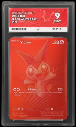Victini 171/086 - Black Bolt - Monochrome BWR - Ace 9 Pokemon Card 2025 - Image 1