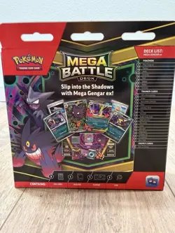 Pokemon Mega Battle Deck Mega Gengar EX 60 Cards Foil English Sealed Deck - Image 2