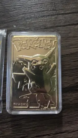 23k gold pokemon cards pikachu - Image 2
