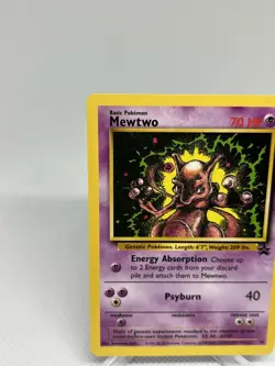 Mewtwo Black Star Promo Card #14 Pokemon Raw Card - Image 2