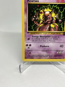 Mewtwo Black Star Promo Card #14 Pokemon Raw Card - Image 5