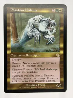 Magic the Gathering – Judgment – Phantom Nishoba 140/143 – Rare – Commander - Image 1