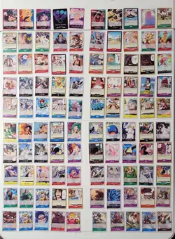 📘 ONE PIECE Card Game – 100 Card Lot | Mixed Sets & Colors | NM–LP - Image 1