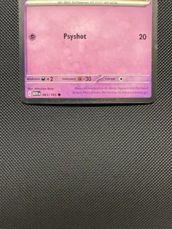 Pokemon TCG Abra 063/165 (Cosmos Holo) Sv: Scarlet & Violet Promo Card Near Mint - Image 4