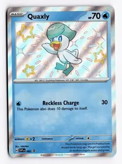 Quaxly SVP 082 - Scarlet & Violet Black Star Promo Card - Near Mint - Image 1