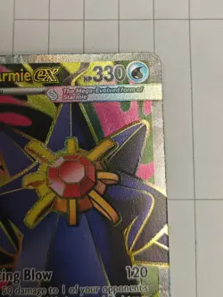 MEGA Starmie EX Perfect Order Pokemon Card Full Art ENGLISH - Image 3