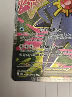 MEGA Starmie EX Perfect Order Pokemon Card Full Art ENGLISH - Image 5