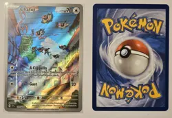 Chatot 181/162 Illustration Rare Temporal Forces Pokemon TCG & Bonus Card - Image 1