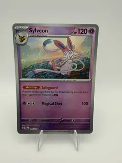 Sylveon 040/131 Master Ball Pokemon Prismatic Evolutions NM TCG Card - Image 1