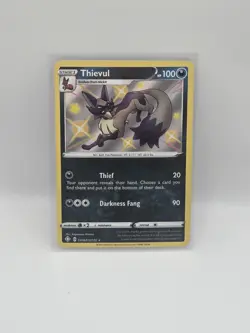 Thievul Shiny Holo Rare Shining Fates Pokemon Cards SV082/SV122 - Image 1