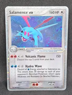 Pokemon TCG Salamence EX Power Keepers Holo Card 96/108 LP/EXC - Image 1