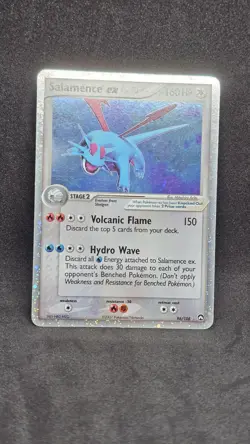 Pokemon TCG Salamence EX Power Keepers Holo Card 96/108 LP/EXC - Image 2