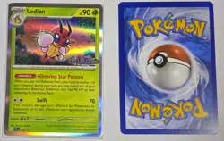 Ledian SVP 133 Scarlet & Violet Promo Cards Holo Pokemon TCG & Bonus Card - Image 1