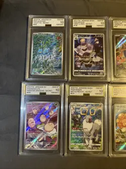 Pokemon Graded Bundle Of Cards x8 Grade 10 & x2 Grade 9.5 - Image 2