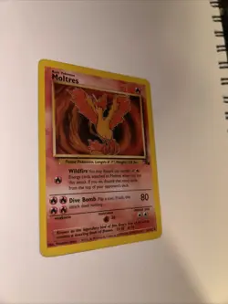 Pokemon TCG Moltres Fossil Card 27/62 - Image 2