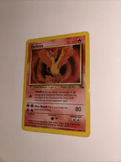 Pokemon TCG Moltres Fossil Card 27/62 - Image 3